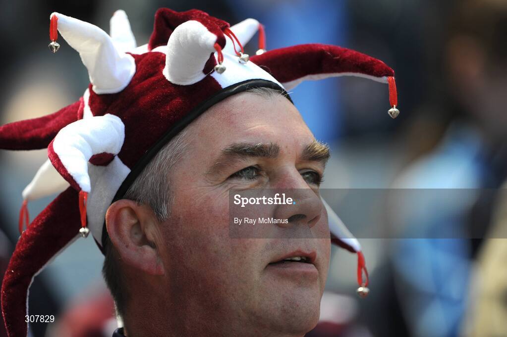 29 June 2008; A Westmeath supporter before the game. GAA Football Leinster Senior Championship Semi-Final, Dublin v Westmeath, Croke Park, Dublin. Picture credit: Ray McManus / SPORTSFILE