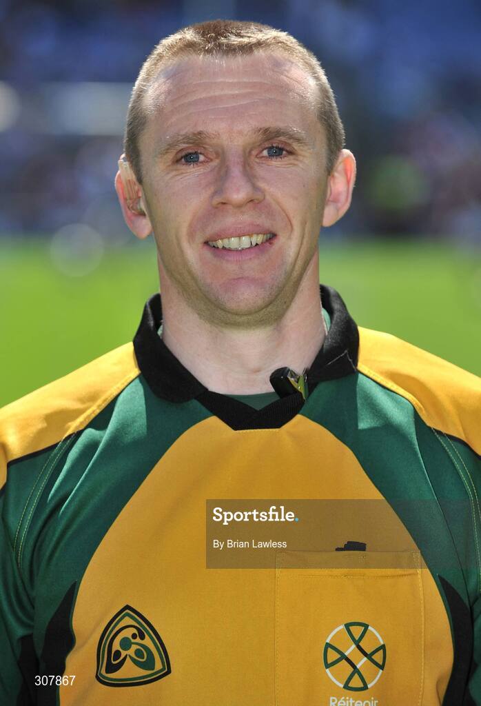 29 June 2008; Linesman Michael Duffy. GAA Football Leinster Senior Championship Semi-Final, Dublin v Westmeath, Croke Park, Dublin. Picture credit: Brian Lawless / SPORTSFILE