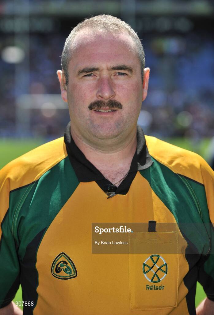 29 June 2008; Linesman Michael Sludden. GAA Football Leinster Senior Championship Semi-Final, Dublin v Westmeath, Croke Park, Dublin. Picture credit: Brian Lawless / SPORTSFILE