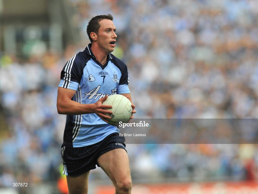 29 June 2008; Dublin's Barry Cahill. GAA Football Leinster Senior Championship Semi-Final, Dublin v Westmeath, Croke Park, Dublin. Picture credit: Brian Lawless / SPORTSFILE