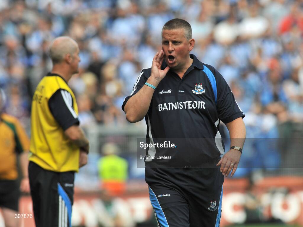 29 June 2008; Dublin manager Paul Caffrey. GAA Football Leinster Senior Championship Semi-Final, Dublin v Westmeath, Croke Park, Dublin. Picture credit: Brian Lawless / SPORTSFILE