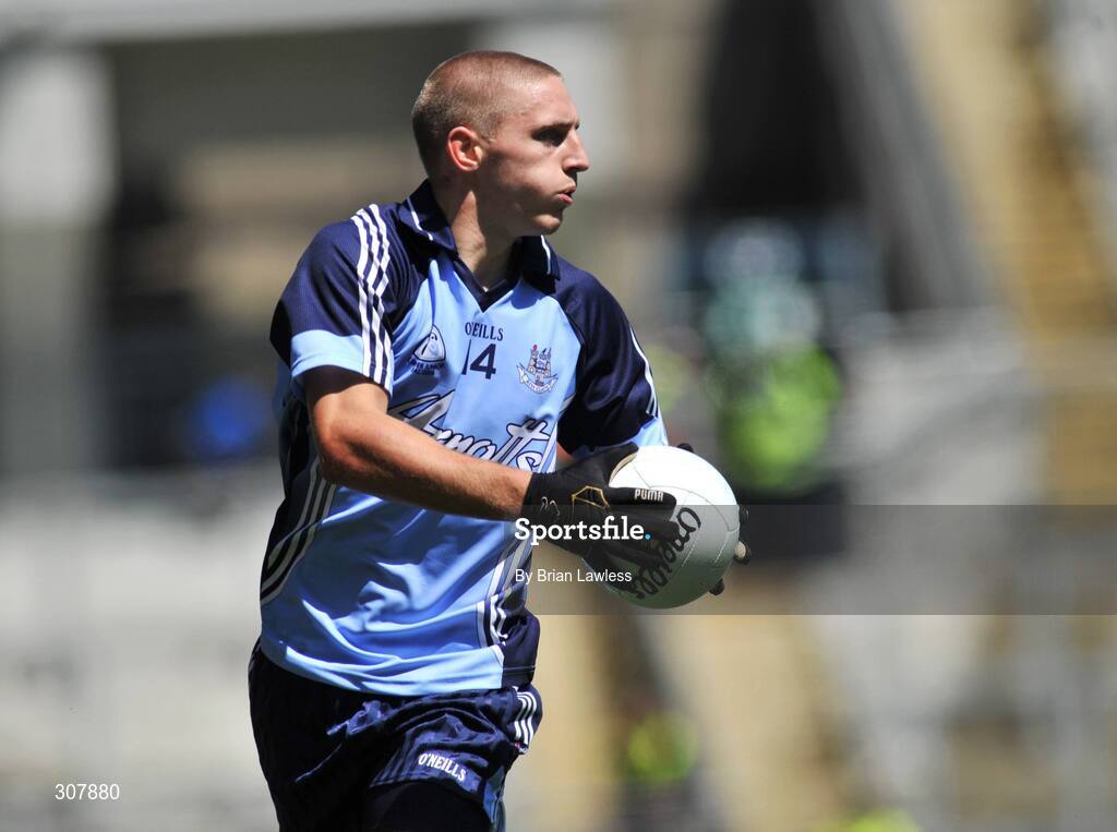 29 June 2008; Dublin's Owen O'Gara. Leinster Junior Football Championship Final, Dublin v Meath, Croke Park, Dublin. Picture credit: Brian Lawless / SPORTSFILE