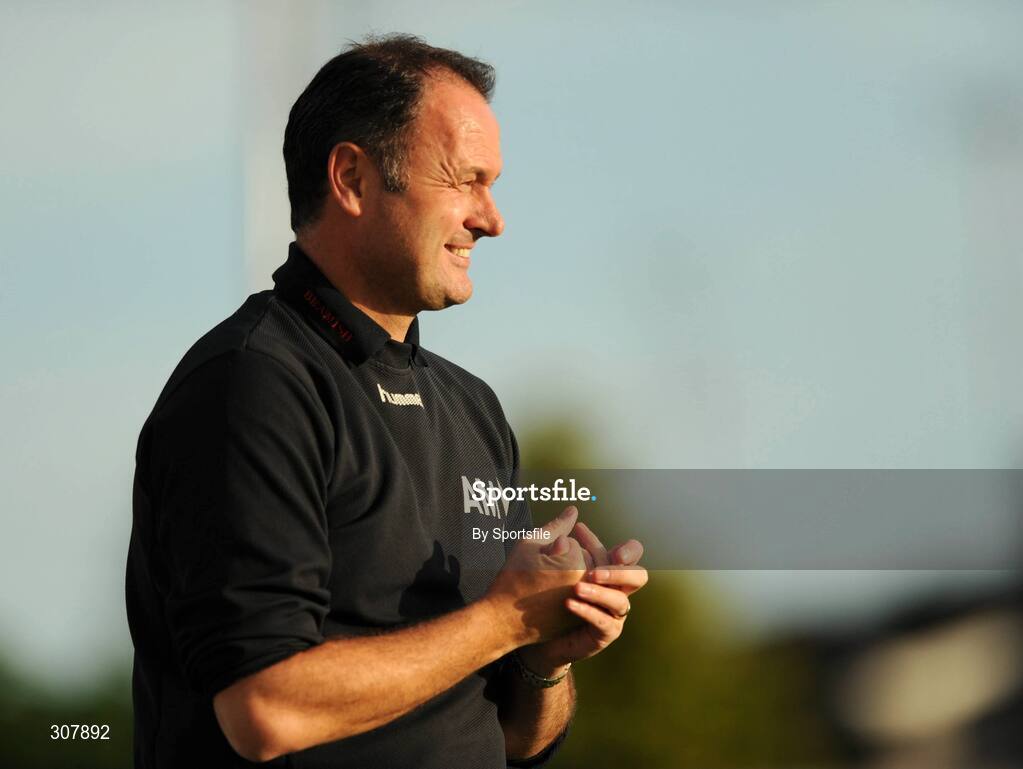 1 July 2008; Cork City manager Alan Matthews during the game. eircom League Cup Quarter-Final, Drogheda United v Cork City, United Park, Drogheda, Co. Louth. Photo by Sportsfile