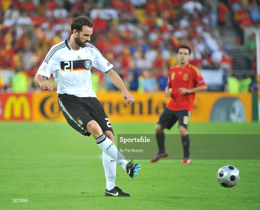 29 June 2008; Christoph Metzelder, Germany. UEFA EURO 2008TM, Final, Germany v Spain, Ernst Happel Stadion, Vienna, Austria. Picture credit; Pat Murphy / SPORTSFILE