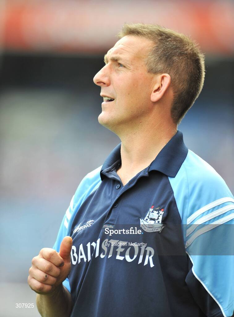 29 June 2008; Dublin manager Mick Deegan. Leinster Junior Football Championship Final, Dublin v Meath, Croke Park, Dublin. Picture credit: Stephen McCarthy / SPORTSFILE