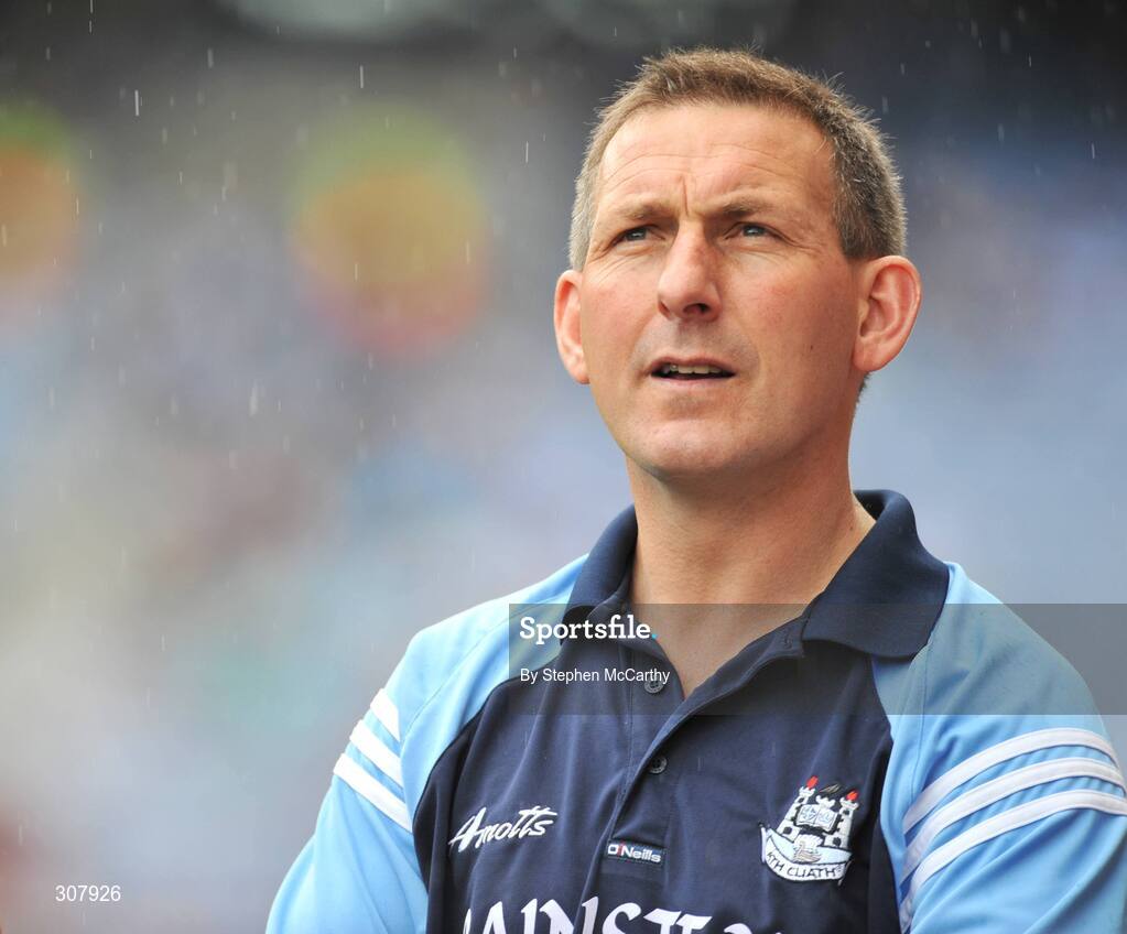 29 June 2008; Dublin manager Mick Deegan. Leinster Junior Football Championship Final, Dublin v Meath, Croke Park, Dublin. Picture credit: Stephen McCarthy / SPORTSFILE