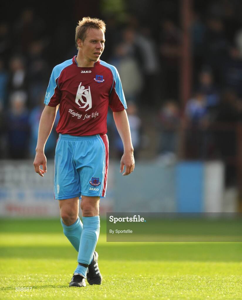 1 July 2008; Sami Ristila, Drogheda United. eircom League Cup Quarter-Final, Drogheda United v Cork City, United Park, Drogheda, Co. Louth. Photo by Sportsfile