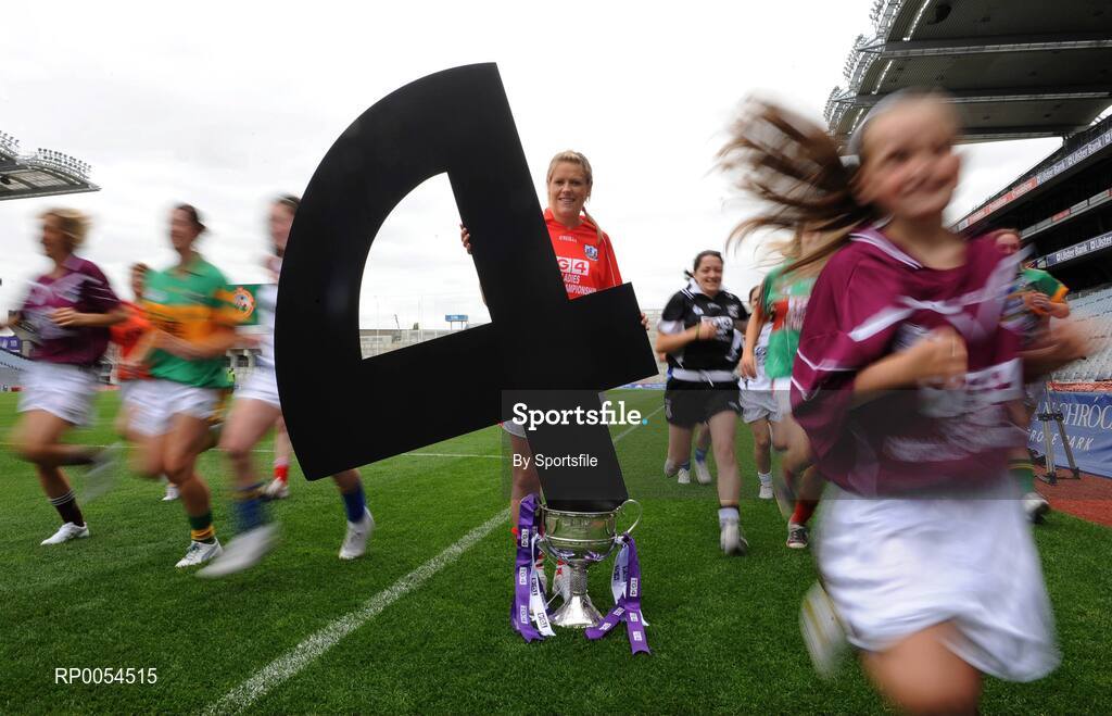 30 June 2008; Cork captain Angela Walsh at the TG4 All-Ireland Ladies Football Championship Launch. Croke Park, Dublin. Photo by Sportsfile