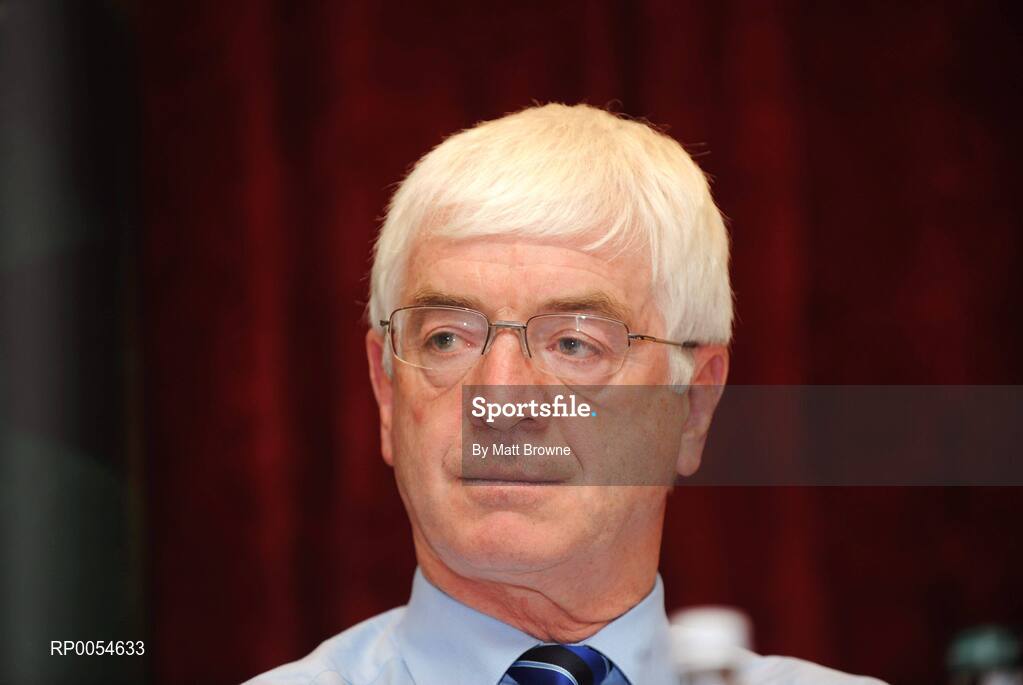 27 June 2008; Tom Grace, IRFU Honorary Treasurer, during the IRFU Annual Council Meeting. Ballsbridge Court Hotel, Ballsbridge, Dublin. Picture credit: Matt Browne / SPORTSFILE