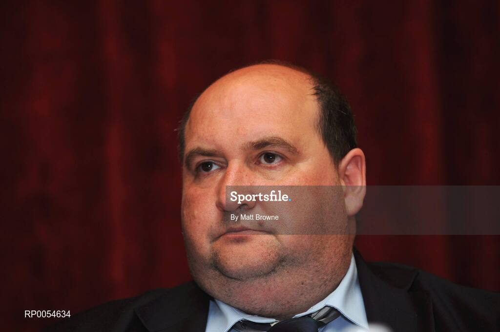 27 June 2008; Conor O'Brien during the IRFU Annual Council Meeting. Ballsbridge Court Hotel, Ballsbridge, Dublin. Picture credit: Matt Browne / SPORTSFILE