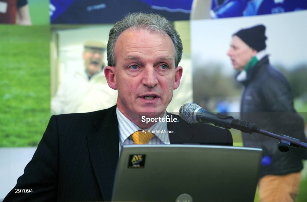 11 April 2008; John Murphy, Chairman Sligo Co. Board, speaking at the 2008 GAA Annual Congress. Radisson Hotel, Ballincar, Sligo. Picture credit: Ray McManus / SPORTSFILE