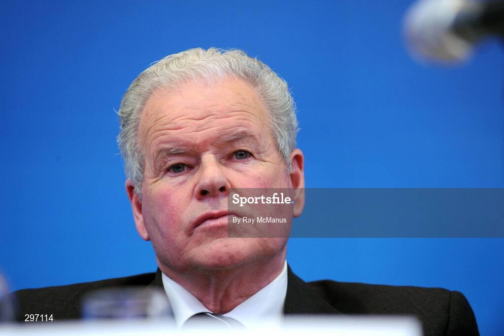11 April 2008; Jimmy O’Gorman, Chairman Munster Council, during the 2008 GAA Annual Congress. Radisson Hotel, Ballincar, Sligo. Picture credit: Ray McManus / SPORTSFILE