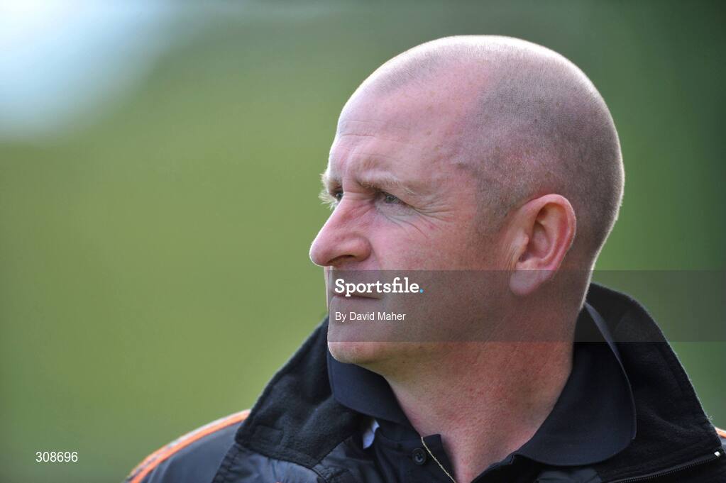 29 June 2008; Armagh manager Peter McDonnell. GAA Football Ulster Senior Championship Semi-Final, Down v Armagh, St Tighearnach's Park, Clones, Co. Monaghan. Picture credit: David Maher / SPORTSFILE