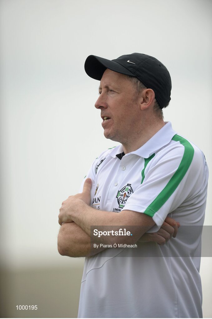 24 May 2015; London manager Paul Coggins. Connacht GAA Football Senior Championship Quarter-Final, London v Roscommon. Páirc Smárgaid, Ruislip, London, England. Picture credit: Piaras Ó Mídheach / SPORTSFILE