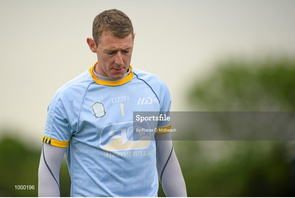 24 May 2015; London's Declan Traynor leaves the field dejected after the game. Connacht GAA Football Senior Championship Quarter-Final, London v Roscommon. Páirc Smárgaid, Ruislip, London, England. Picture credit: Piaras Ó Mídheach / SPORTSFILE