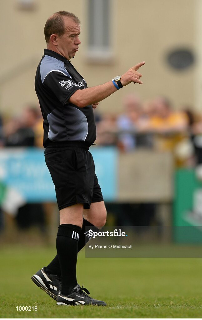 24 May 2015; Referee Eddie Kinsella. Connacht GAA Football Senior Championship Quarter-Final, London v Roscommon. Páirc Smárgaid, Ruislip, London, England. Picture credit: Piaras Ó Mídheach / SPORTSFILE