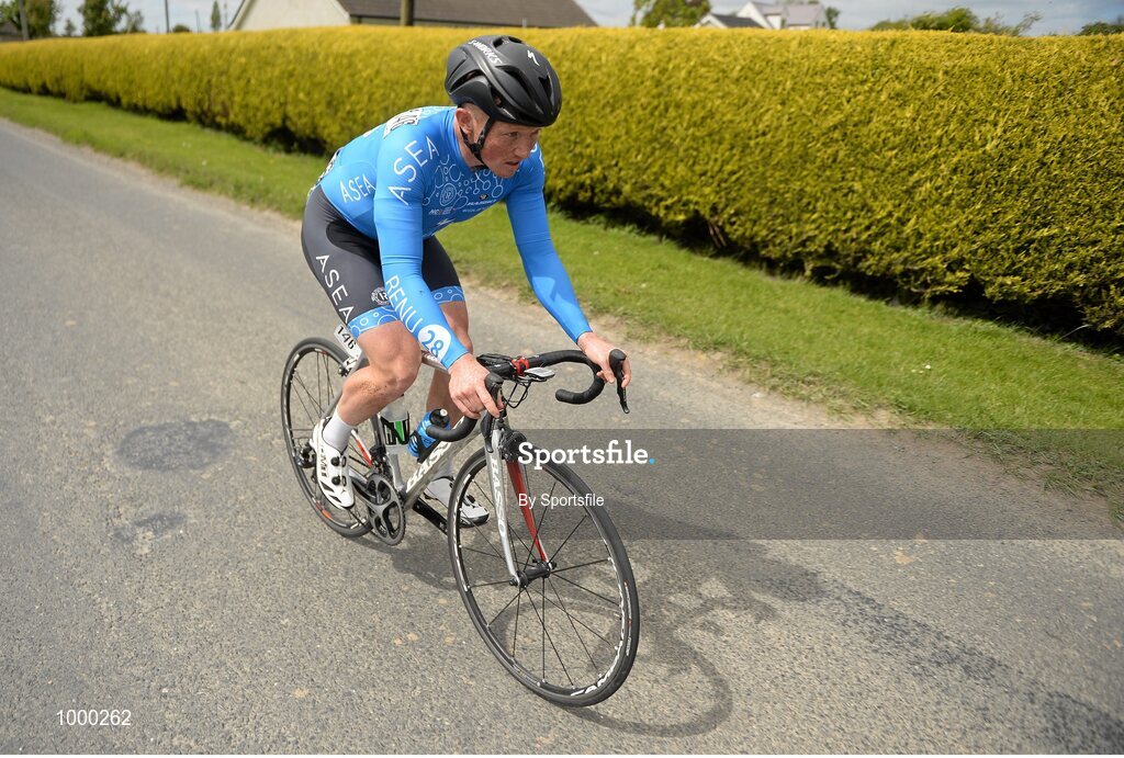 24 May 2015; Damien Shaw, Team Asea, in action during Stage 8 of the 2015 An Post Rás. Drogheda - Skerries. Photo by Sportsfile