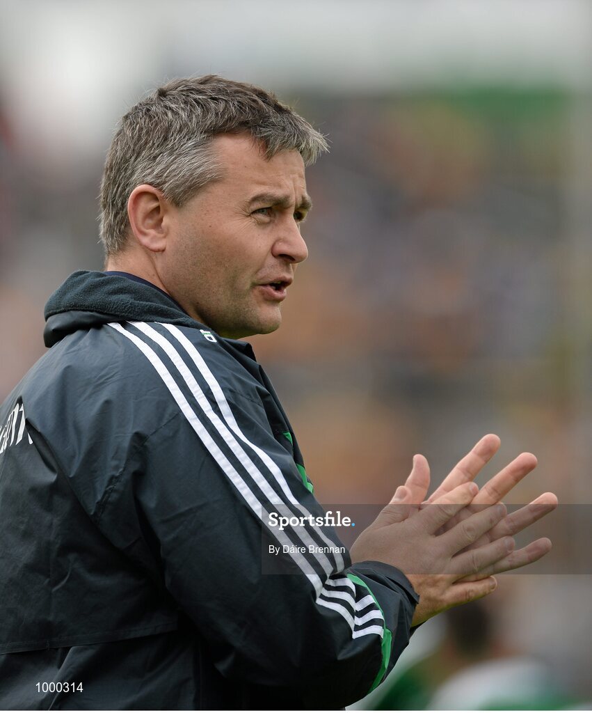 24 May 2015; Limerick manager TJ Ryan. Munster GAA Hurling Senior Championship Quarter-Final, Clare v Limerick. Semple Stadium, Thurles, Co. Tipperary. Picture credit: Dáire Brennan / SPORTSFILE
