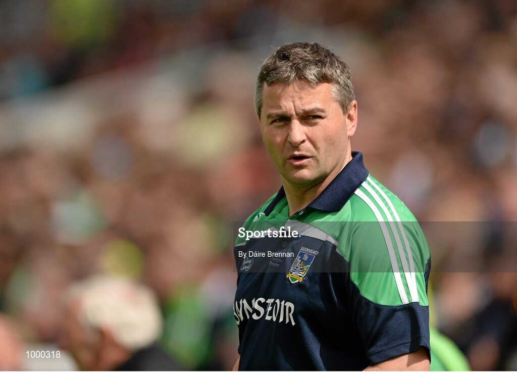 24 May 2015; Limerick manager TJ Ryan Munster GAA Hurling Senior Championship Quarter-Final, Clare v Limerick. Semple Stadium, Thurles, Co. Tipperary. Picture credit: Dáire Brennan / SPORTSFILE