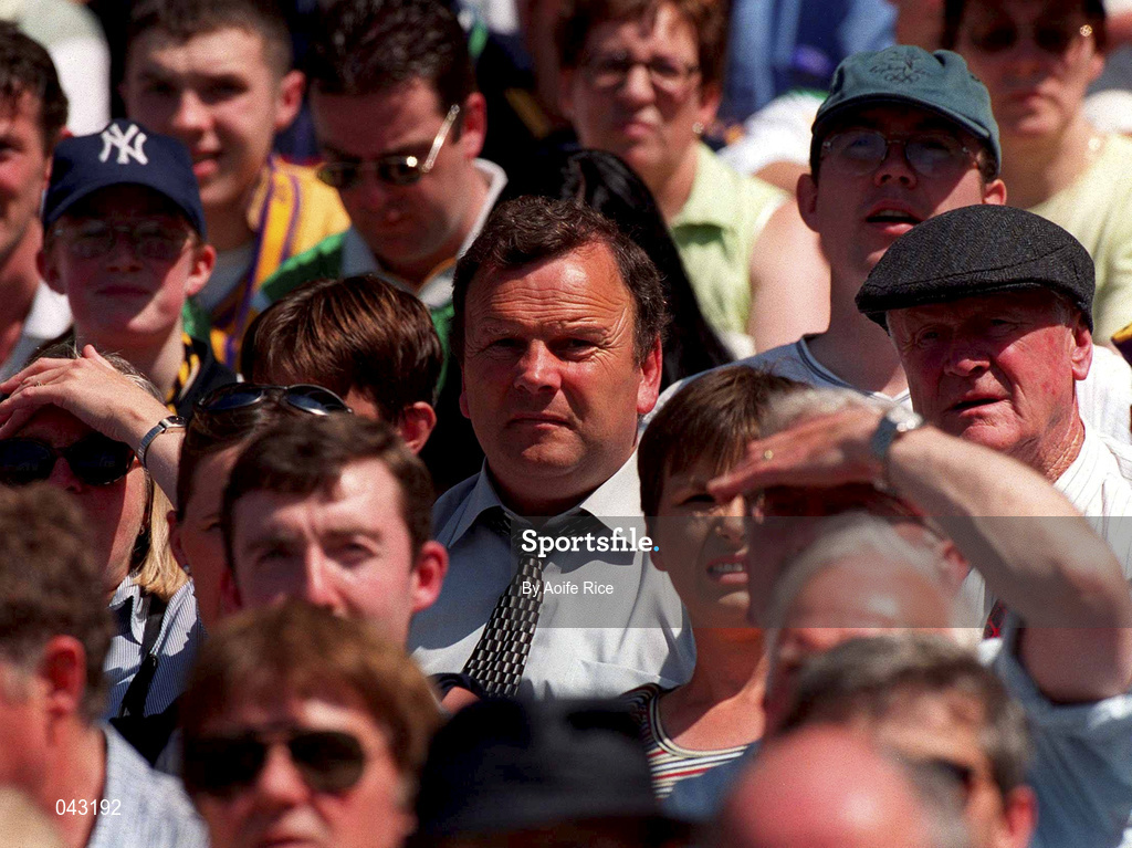 18 June 2000; Galway manager Mattie Murphy watches on during the Guinness Leinster Senior Hurling Championship Semi-Final match between Kilkenny and Dublin at Croke Park in Dublin. Photo by Ray McManus/Sportsfile