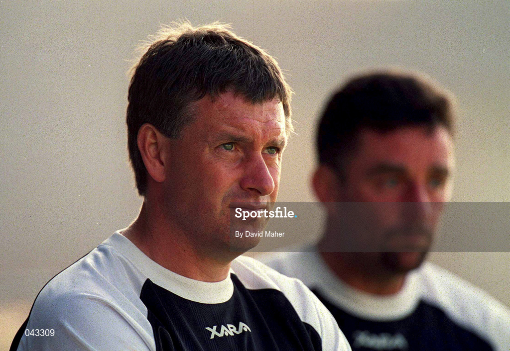 22 July 2000; Tranmere Rovers assistant manager Kevin Sheedy during the Derek Swan Testimonial match between Bohemians and Tranmere Rovers at Dalymount Park in Dublin. Photo by David Maher/Sportsfile