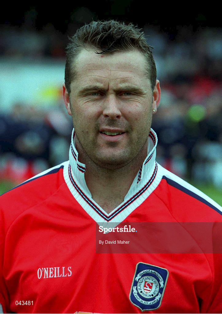 23 July 2000; Paul Byrne of St Patrick's Athletic during the Pre-Season Friendly match between St Patrick's Athletic and West Ham United at Richmond Park in Dublin. Photo by David Maher/Sportsfile