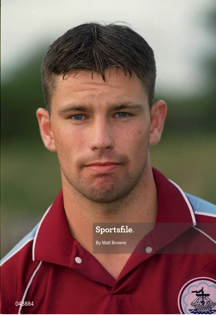 25 July 2000; Brendan O'Connor of Galway United during the Pre-Season Friendly match between Galway United and Sligo Rover in Athenry, Galway. Photo by Matt Browne/Sportsfile