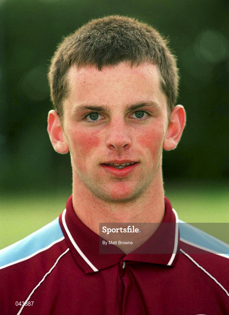 25 July 2000; Niall Keane of Galway United during the Pre-Season Friendly match between Galway United and Sligo Rover in Athenry, Galway. Photo by Matt Browne/Sportsfile