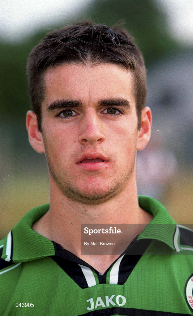 25 July 2000; Michael McNamara of Sligo Rovers during the Pre-Season Friendly match between Galway United and Sligo Rover in Athenry, Galway. Photo by Matt Browne/Sportsfile