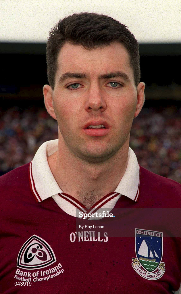 30 July 2000; Sean O'Domhnaill of Galway during the Bank of Ireland Connacht Senior Football Championship Final between Galway and Leitrim at Dr Hyde Park in Roscommon. Photo by Ray Lohan/Sportsfile