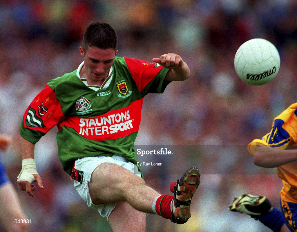 30 July 2000; Alan Dillon of Mayo during the Connacht Minor Football Championship Final between Roscommon and Mayo at Dr Hyde Park in Roscommon. Photo by Ray Lohan/Sportsfile