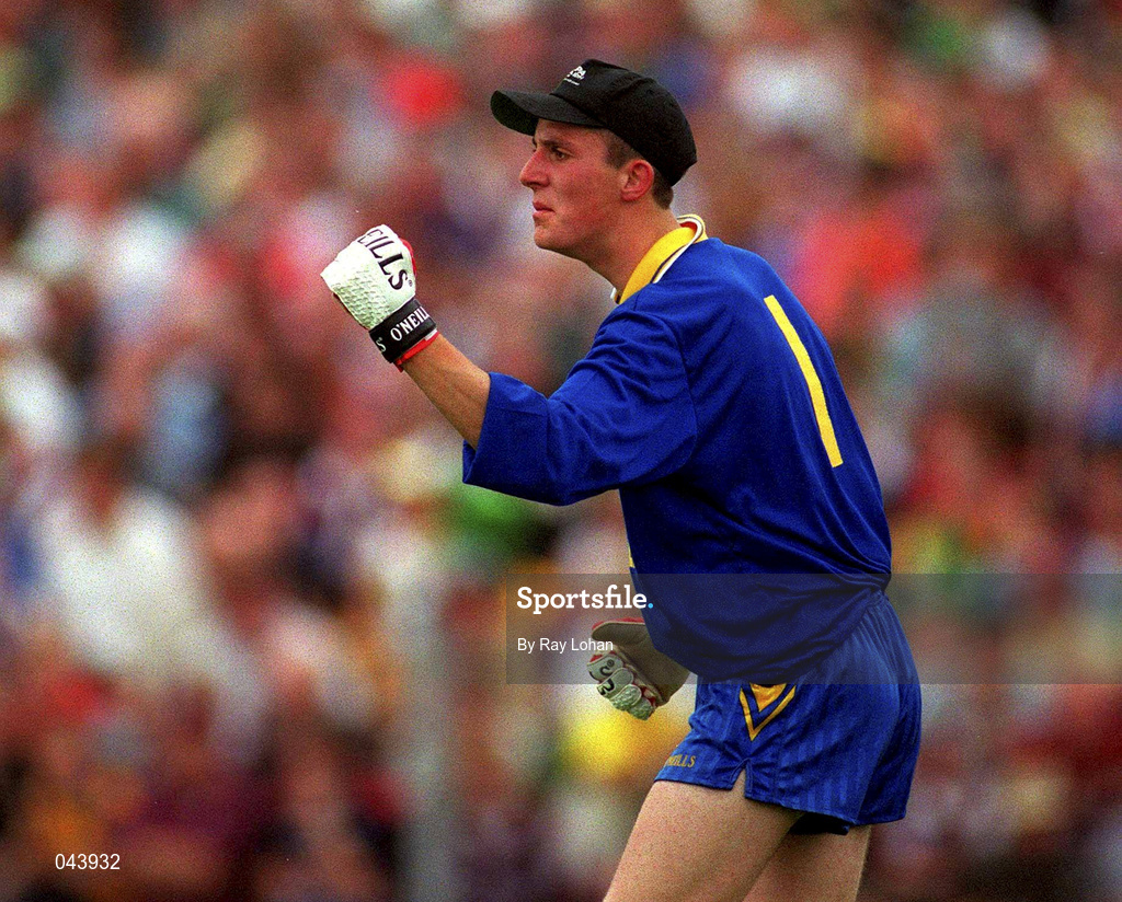 30 July 2000; Roscommon goalkeeper Kevin McTiernan during the Connacht Minor Football Championship Final between Roscommon and Mayo at Dr Hyde Park in Roscommon. Photo by Ray Lohan/Sportsfile