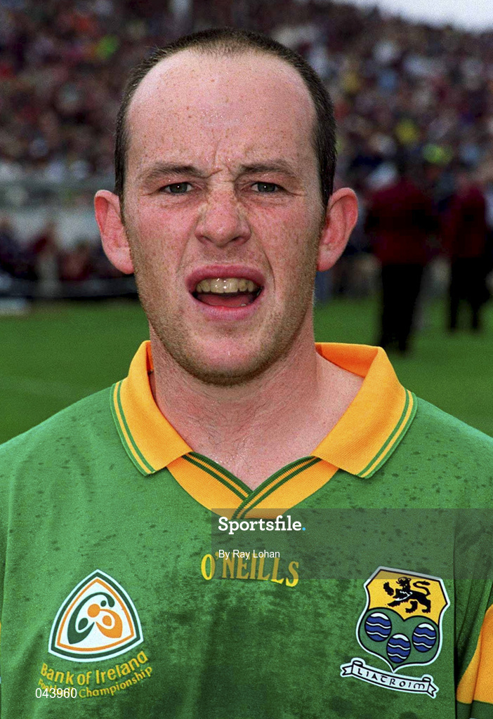 30 July 2000; Gareth Foley of Leitrim during the Bank of Ireland Connacht Senior Football Championship Final between Galway and Leitrim at Dr Hyde Park in Roscommon. Photo by Ray Lohan/Sportsfile