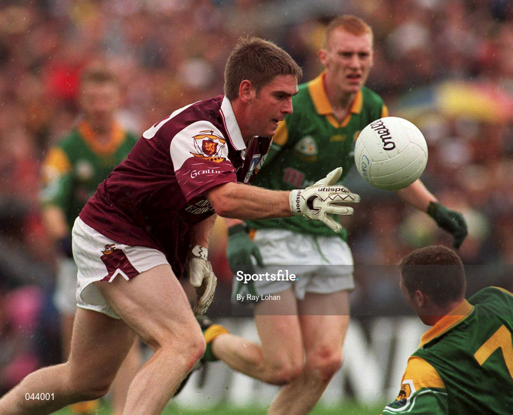 30 July 2000; Paul Clancy of Galway during the Bank of Ireland Connacht Senior Football Championship Final between Galway and Leitrim at Dr Hyde Park in Roscommon. Photo by Ray Lohan/Sportsfile