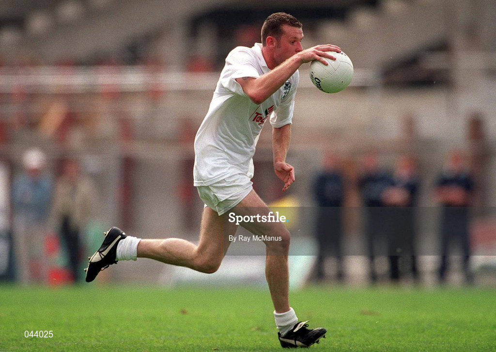 30 July 2000; Ronan Sweeney of Kildare during the Bank of Ireland Leinster Senior Football Championship Final between Dublin and Kildare at Croke Park in Dublin. Photo by Ray McManus/Sportsfile