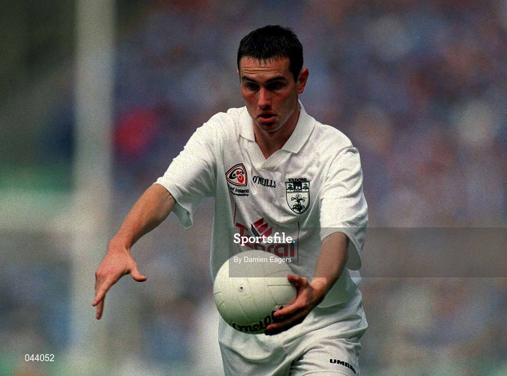 30 July 2000; Padraig Brennan of Kildare during the Bank of Ireland Leinster Senior Football Championship Final between Dublin and Kildare at Croke Park in Dublin. Photo by Damien Eagers/Sportsfile