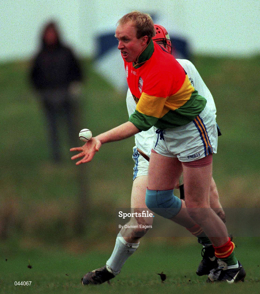 30 January 2000; Martin Farrell of Carlow during the Keogh Cup match between Kildare and Carlow at Naas GAA Ground in Kildare. Photo by Damien Eagers/Sportsfile