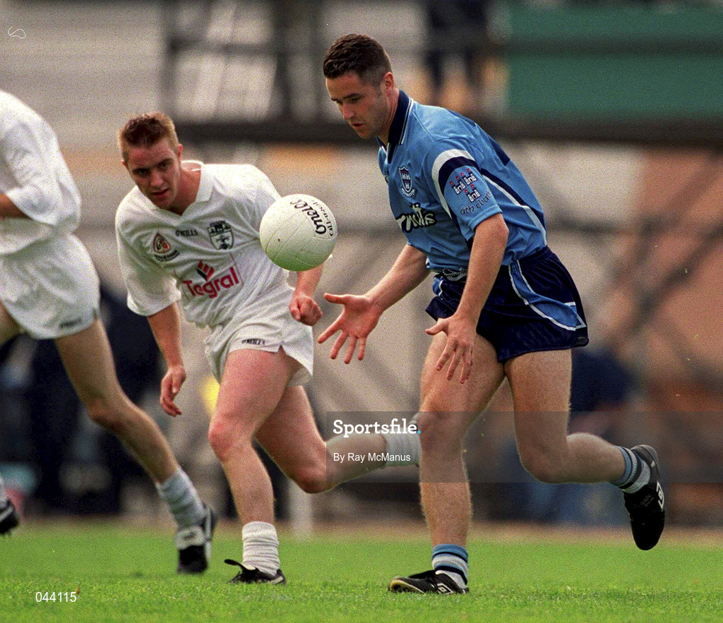 30 July 2000; Enda Sheehy of Dublin during the Bank of Ireland Leinster Senior Football Championship Final between Dublin and Kildare at Croke Park in Dublin. Photo by Ray McManus/Sportsfile