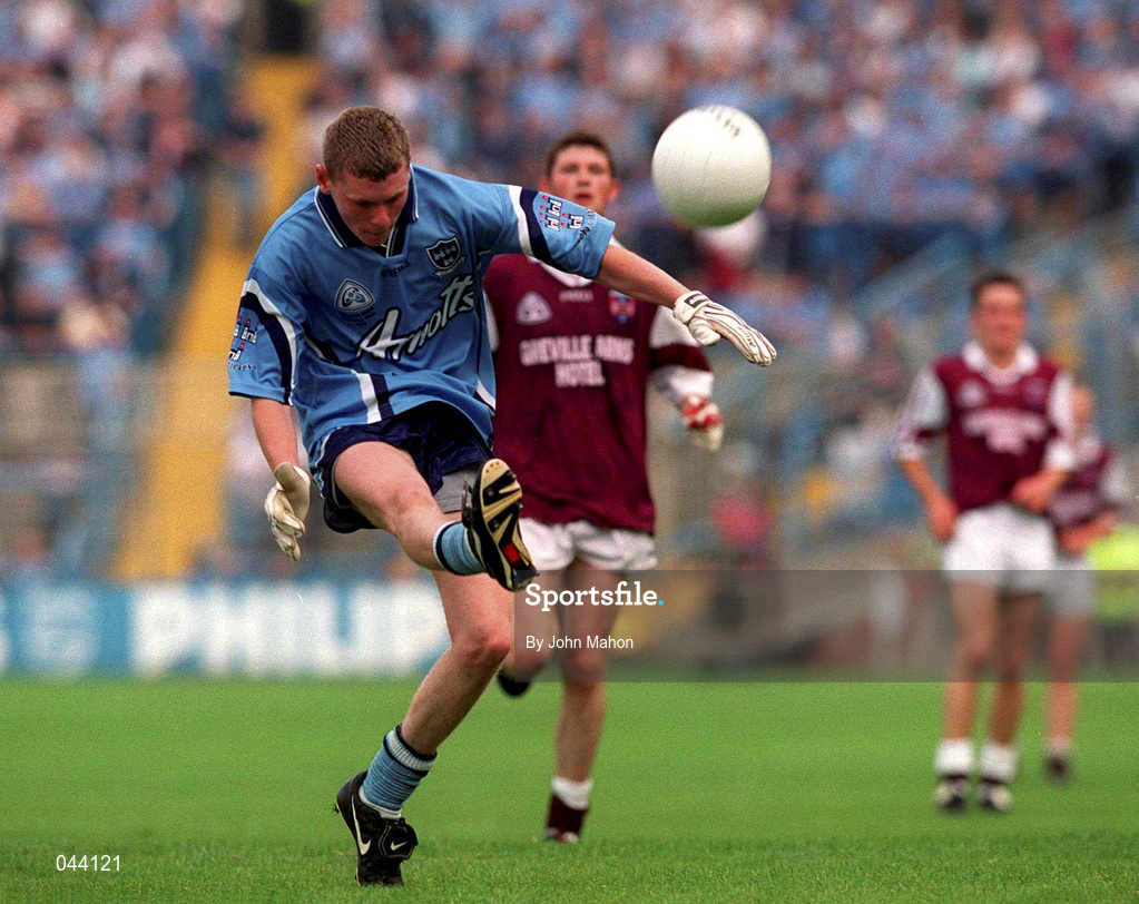 30 July 2000; Sean McCann of Dublin during the Leinster Minor Football Championship Final between Dublin and Westmeath at Croke Park in Dublin. Photo by John Mahon/Sportsfile