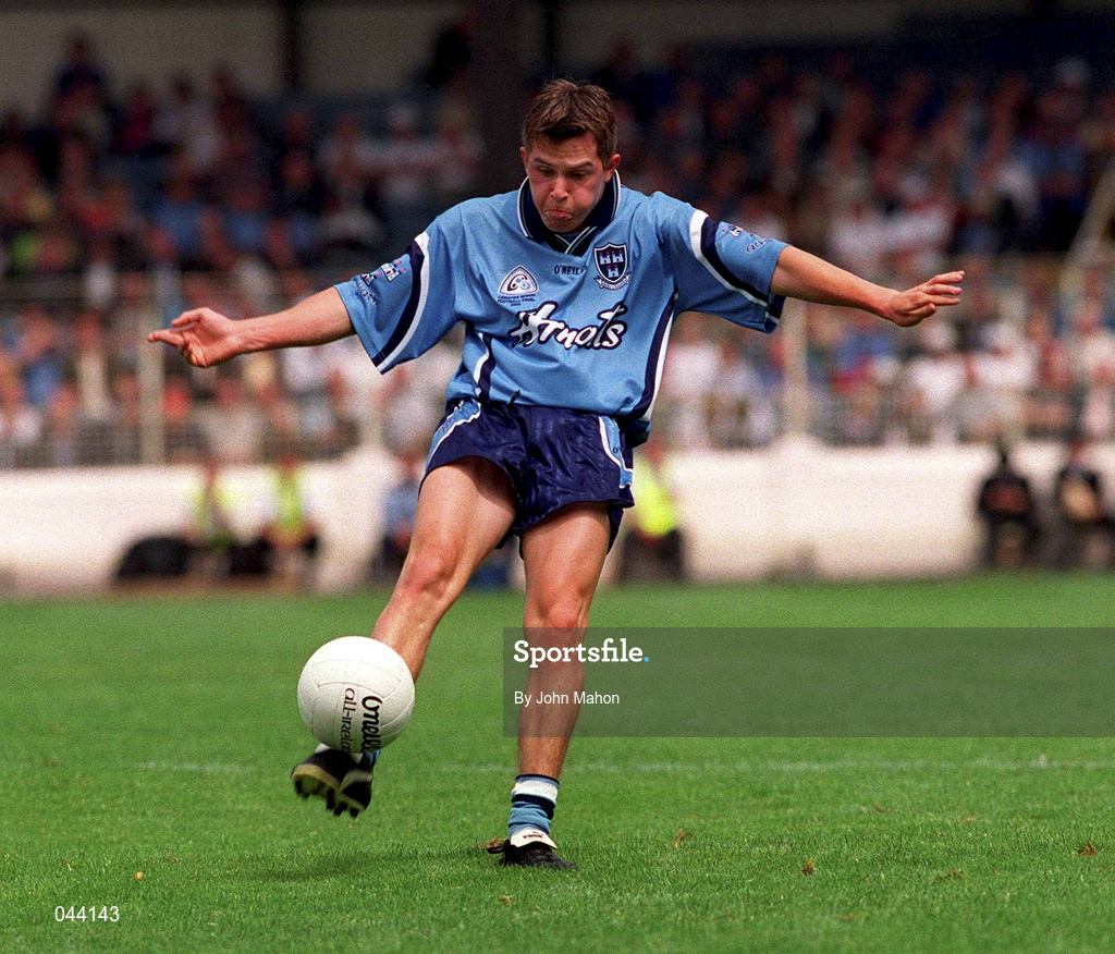30 July 2000; Cillian O'Driscoll of Dublin during the Leinster Minor Football Championship Final between Dublin and Westmeath at Croke Park in Dublin. Photo by John Mahon/Sportsfile