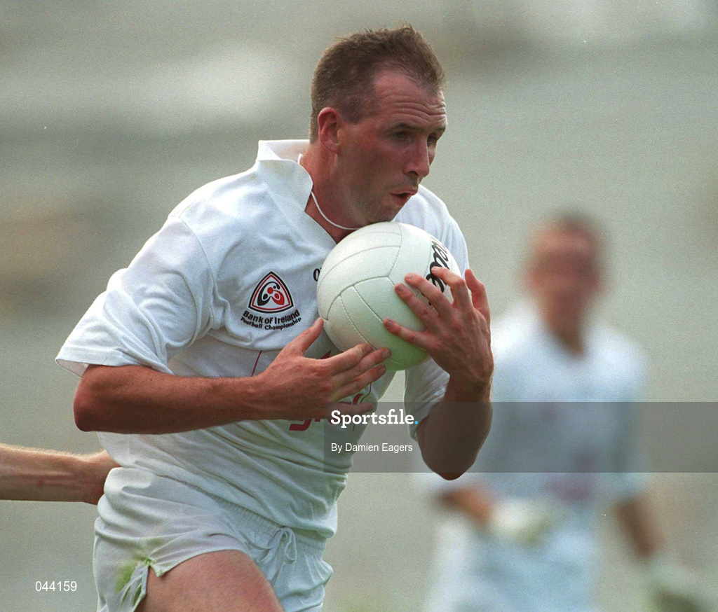 30 July 2000; Glenn Ryan of Kildare during the Bank of Ireland Leinster Senior Football Championship Final between Dublin and Kildare at Croke Park in Dublin. Photo by Damien Eagers/Sportsfile