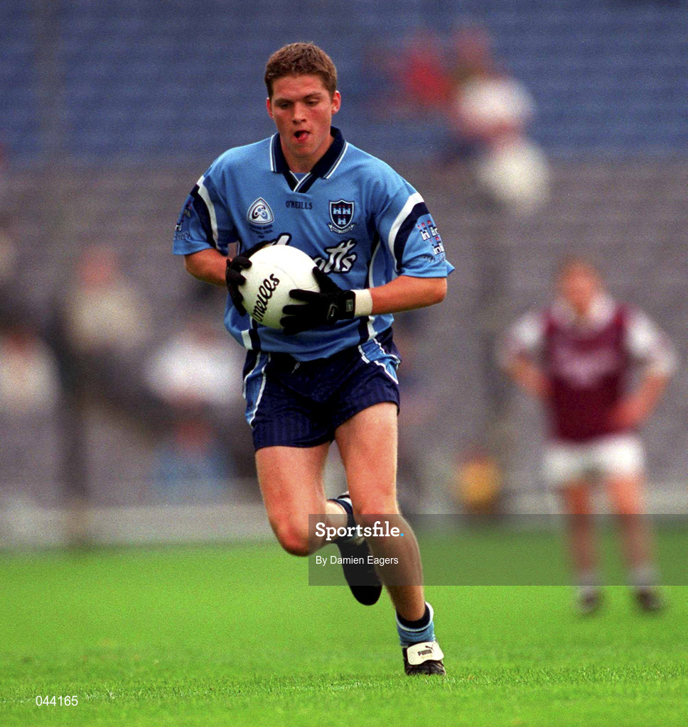 30 July 2000; Conal Keaney of Dublin during the Leinster Minor Football Championship Final between Dublin and Westmeath at Croke Park in Dublin. Photo by Damien Eagers/Sportsfile