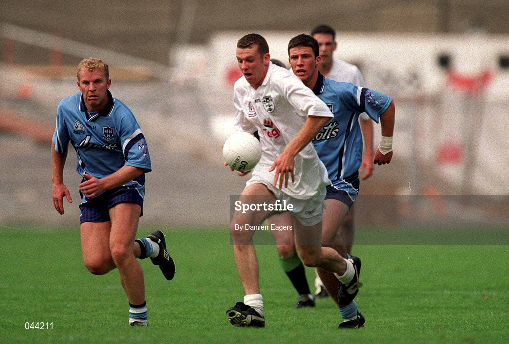 30 July 2000; Ronan Sweeney of Kildare during the Bank of Ireland Leinster Senior Football Championship Final between Dublin and Kildare at Croke Park in Dublin. Photo by Damien Eagers/Sportsfile