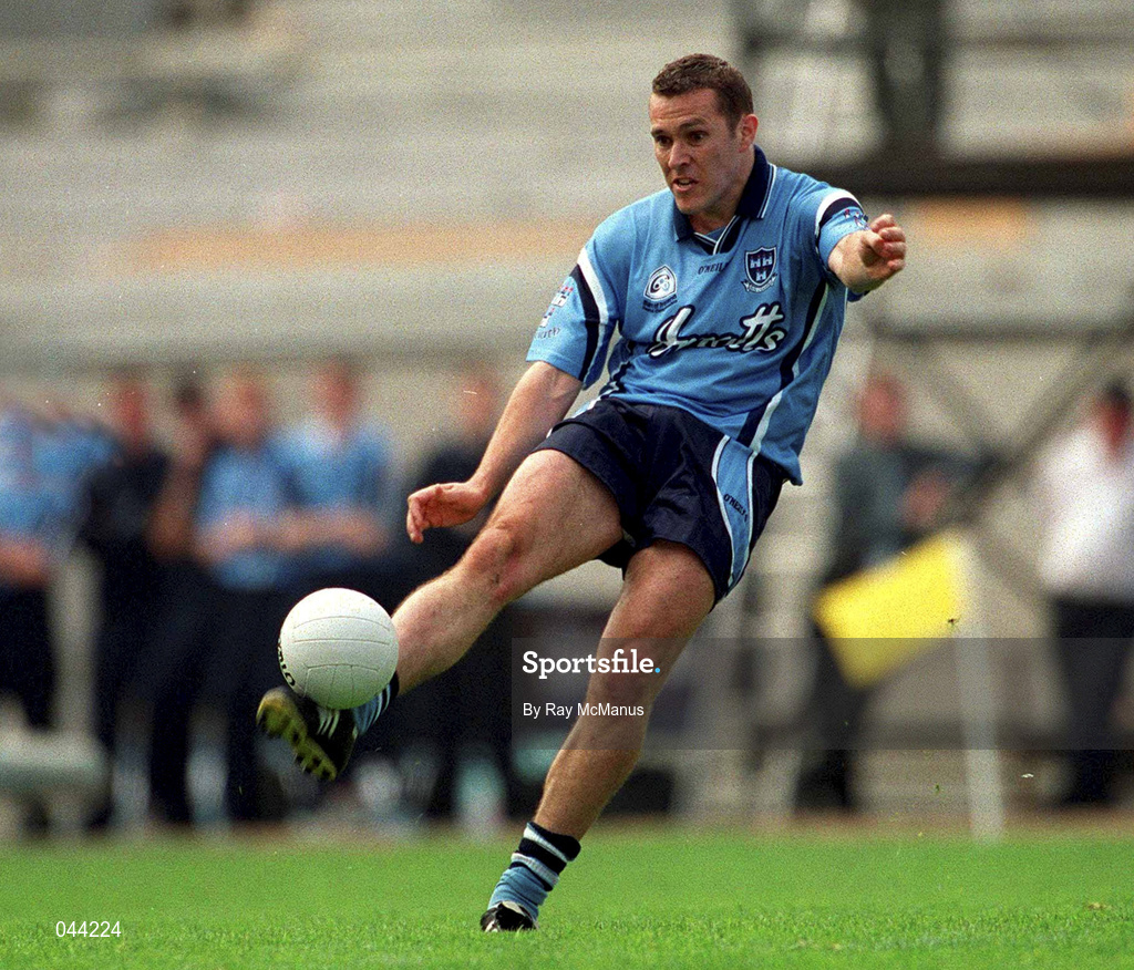 30 July 2000; Ciaran Whelan of Dublin during the Bank of Ireland Leinster Senior Football Championship Final between Dublin and Kildare at Croke Park in Dublin. Photo by Ray McManus/Sportsfile