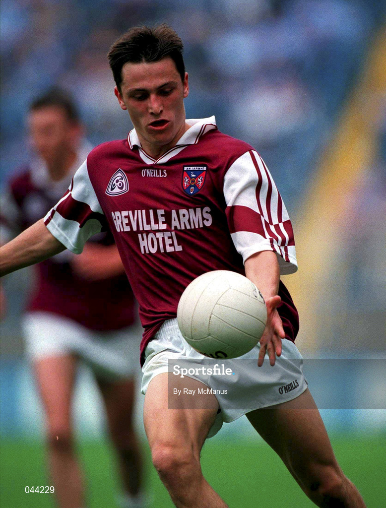 30 July 2000; Ciaran Brennan of Westmeath during the Leinster Minor Football Championship Final between Dublin and Westmeath at Croke Park in Dublin. Photo by Ray McManus/Sportsfile