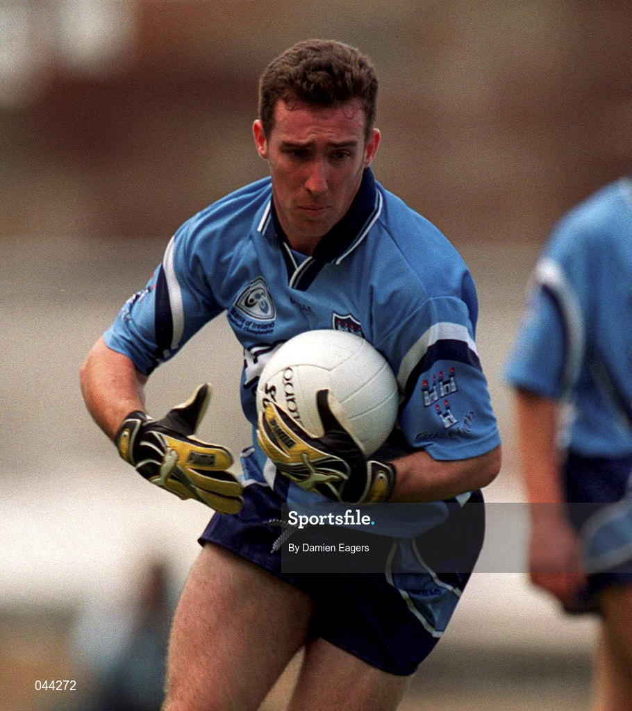 30 July 2000; Paddy Christie of Dublin during the Bank of Ireland Leinster Senior Football Championship Final between Dublin and Kildare at Croke Park in Dublin. Photo by Damien Eagers/Sportsfile