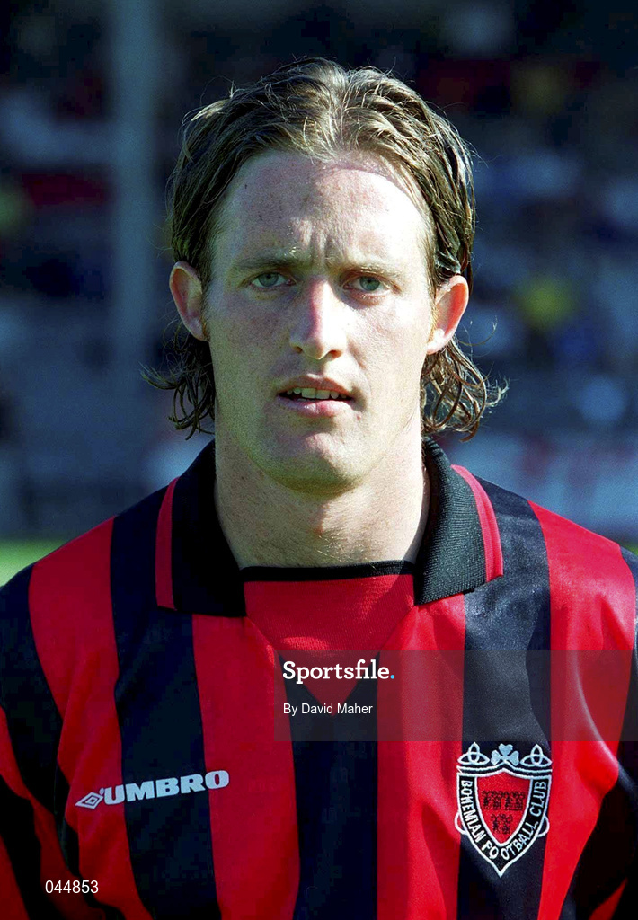 22 July 2000; Simon Webb of Bohemians prior to the Derek Swan Testimonial match between Bohemians and Tranmere Rovers at Dalymount Park in Dublin. Photo by David Maher/Sportsfile
