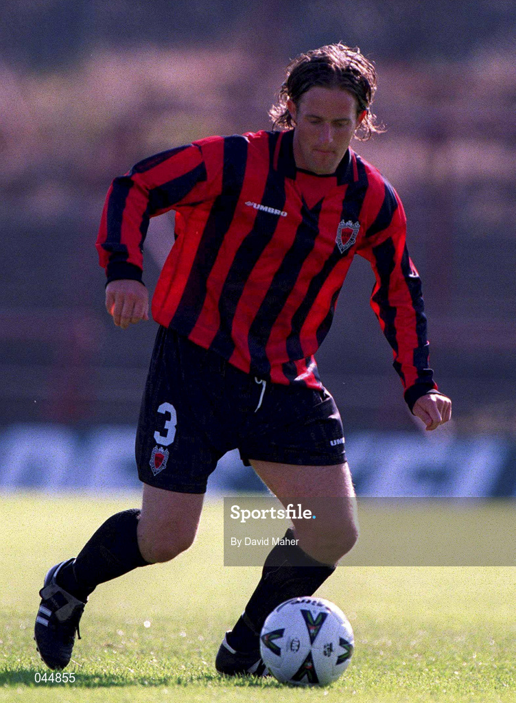 22 July 2000; Simon Webb of Bohemians during the Derek Swan Testimonial match between Bohemians and Tranmere Rovers at Dalymount Park in Dublin. Photo by David Maher/Sportsfile