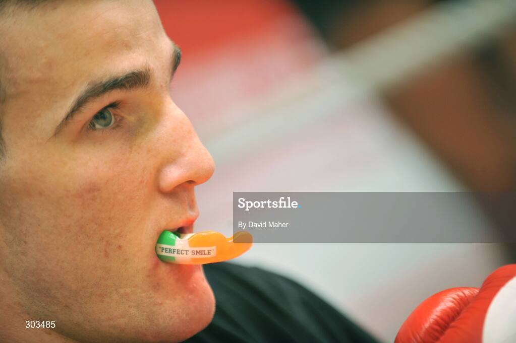 10 June 2008; Ireland's Olympic boxer John Joe Joyce during a photocall. Olympic Boxers photocall, National Stadium, Dublin. Picture credit: David Maher / SPORTSFILE *** Local Caption *** S0806060 Olympic Boxers photocall