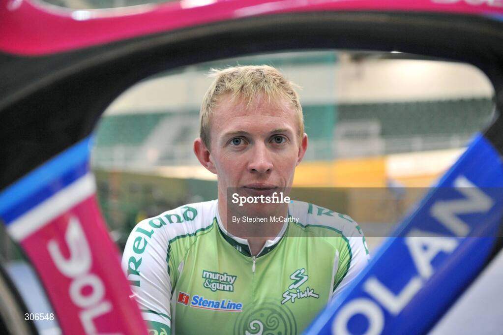 23 June 2008; Cyclist David O'Loughlin. Wales National Velodrome, Newport, Wales. Picture credit: Stephen McCarthy / SPORTSFILE